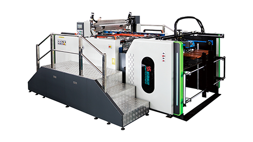 Automatic Stop Cylinder Screen Printing Machine